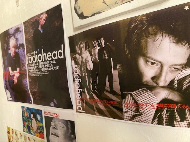 ジャッキー シェフィンズ　　トム ヨーク Radio head　　特大ポスター ジャッキー シェフィンズ Radio head トム ヨーク 特大ポスター